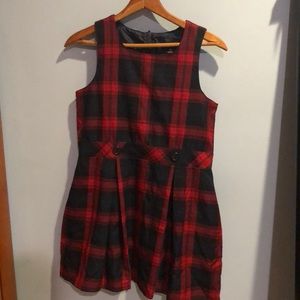 Kids plaid dress